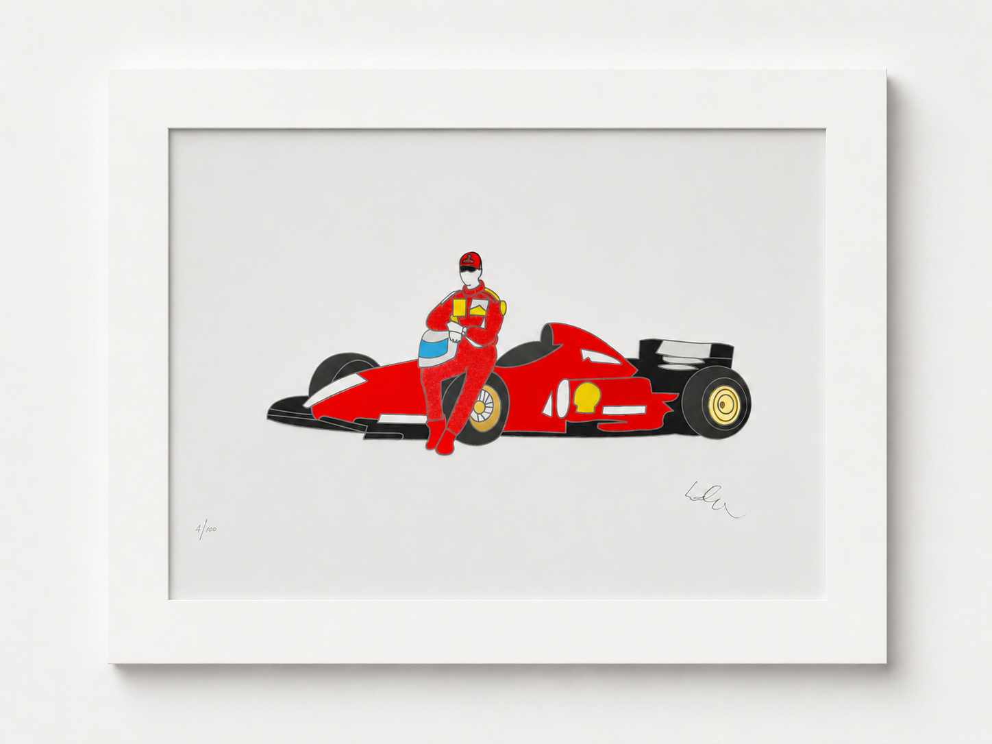 Marco Lodola | The red of a Legend
