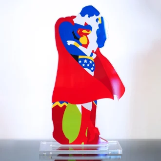 Marco Lodola | Superheroes in love