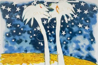 Mario Schifano | Oasi stellata