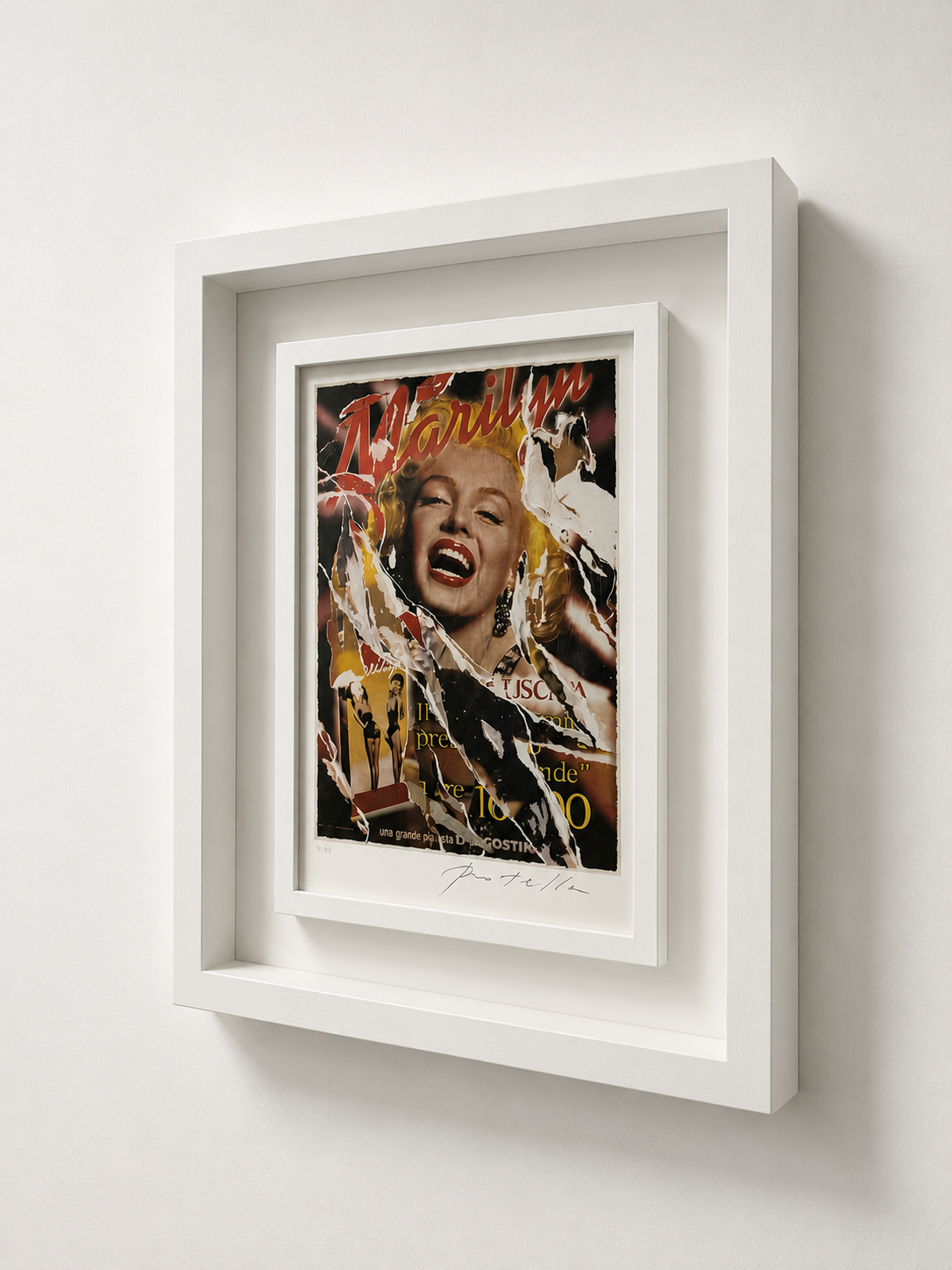 Mimmo Rotella | Marilyn bellezza eterna V - immagine 5