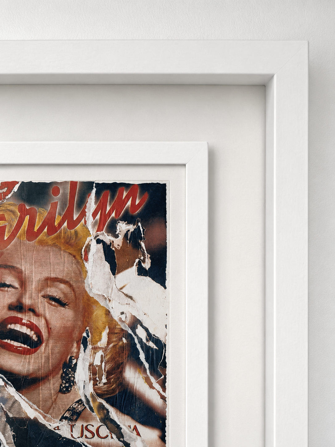 Mimmo Rotella | Marilyn bellezza eterna V - immagine 3