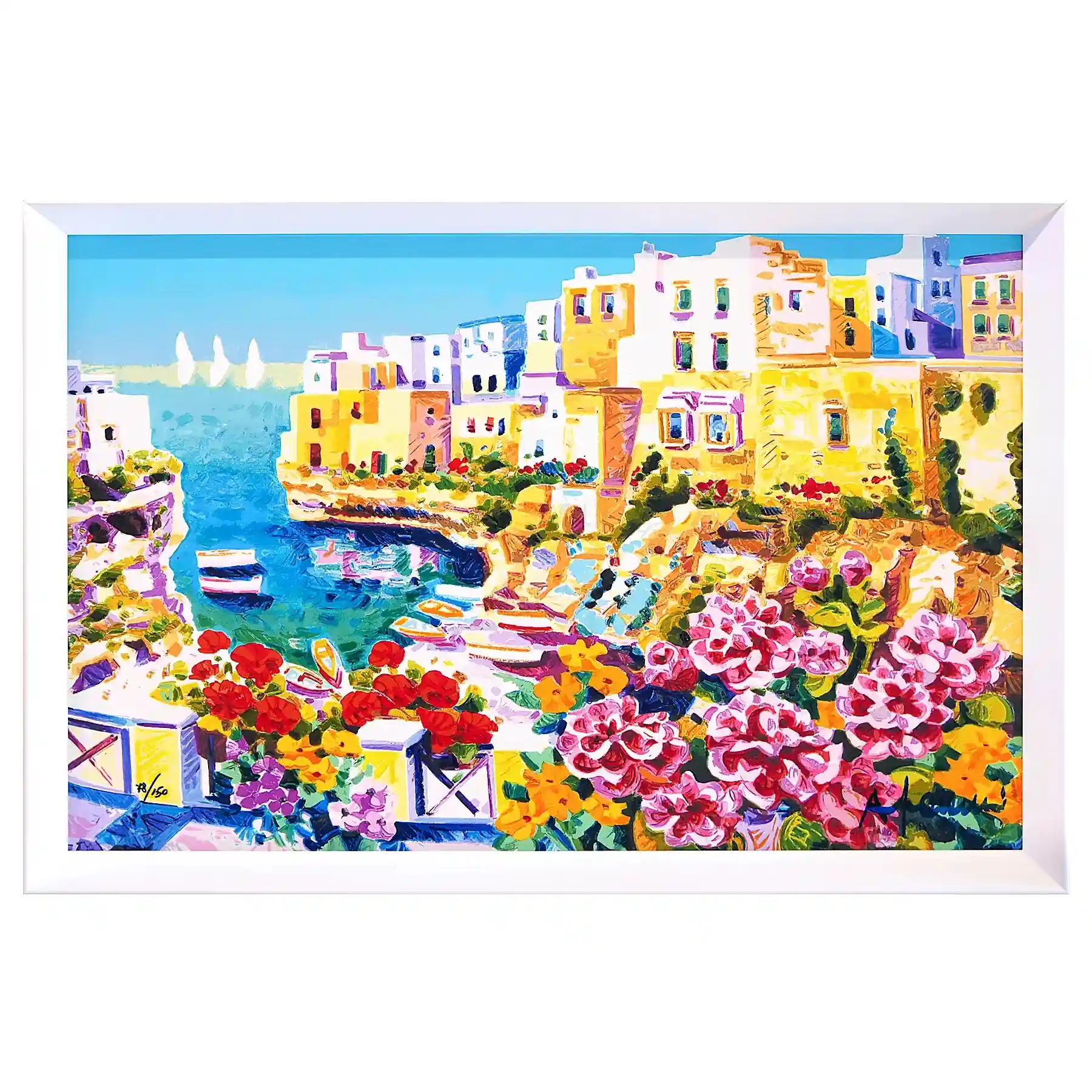 Athos Faccincani | Luce e sole sul golfo di Polignano