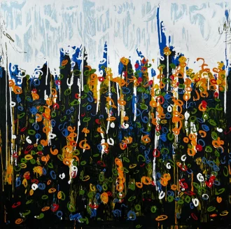 Mario Schifano | Splendore del floricoltore