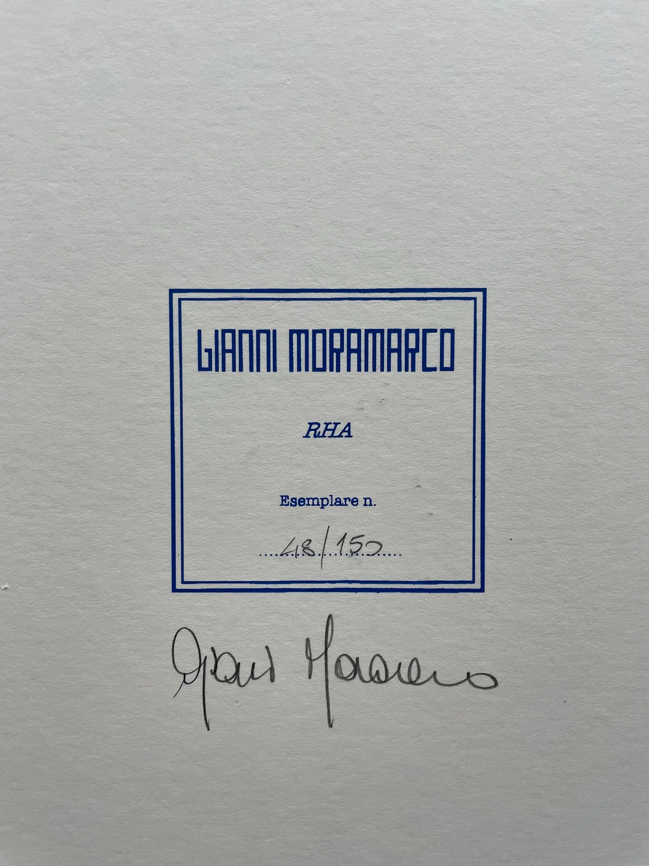 Gianni Moramarco | Rha - immagine 3