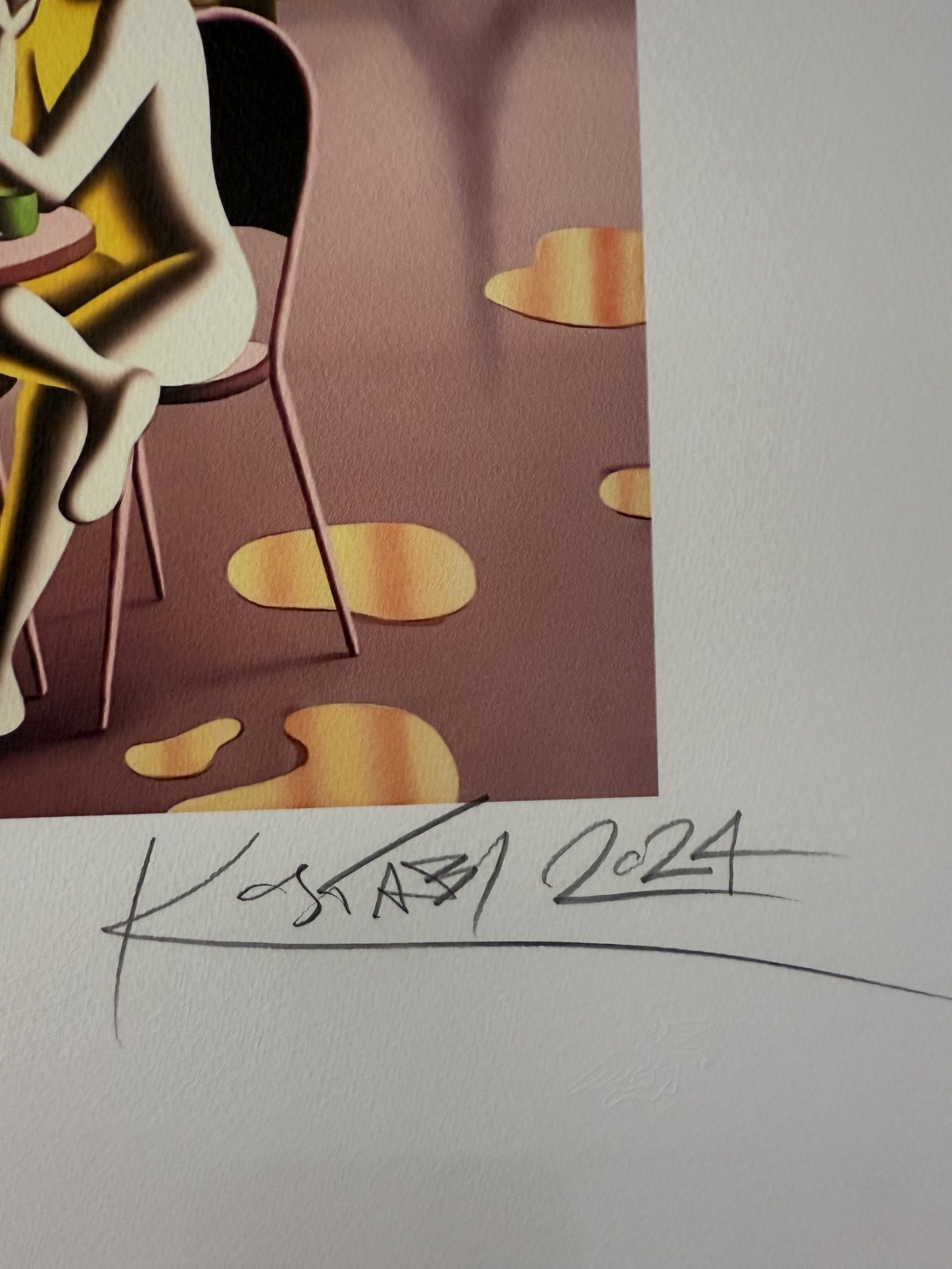 Mark Kostabi | Cafè mon Amour - immagine 4