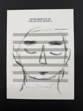 Marina Abramović | Seven minutes of collective silence