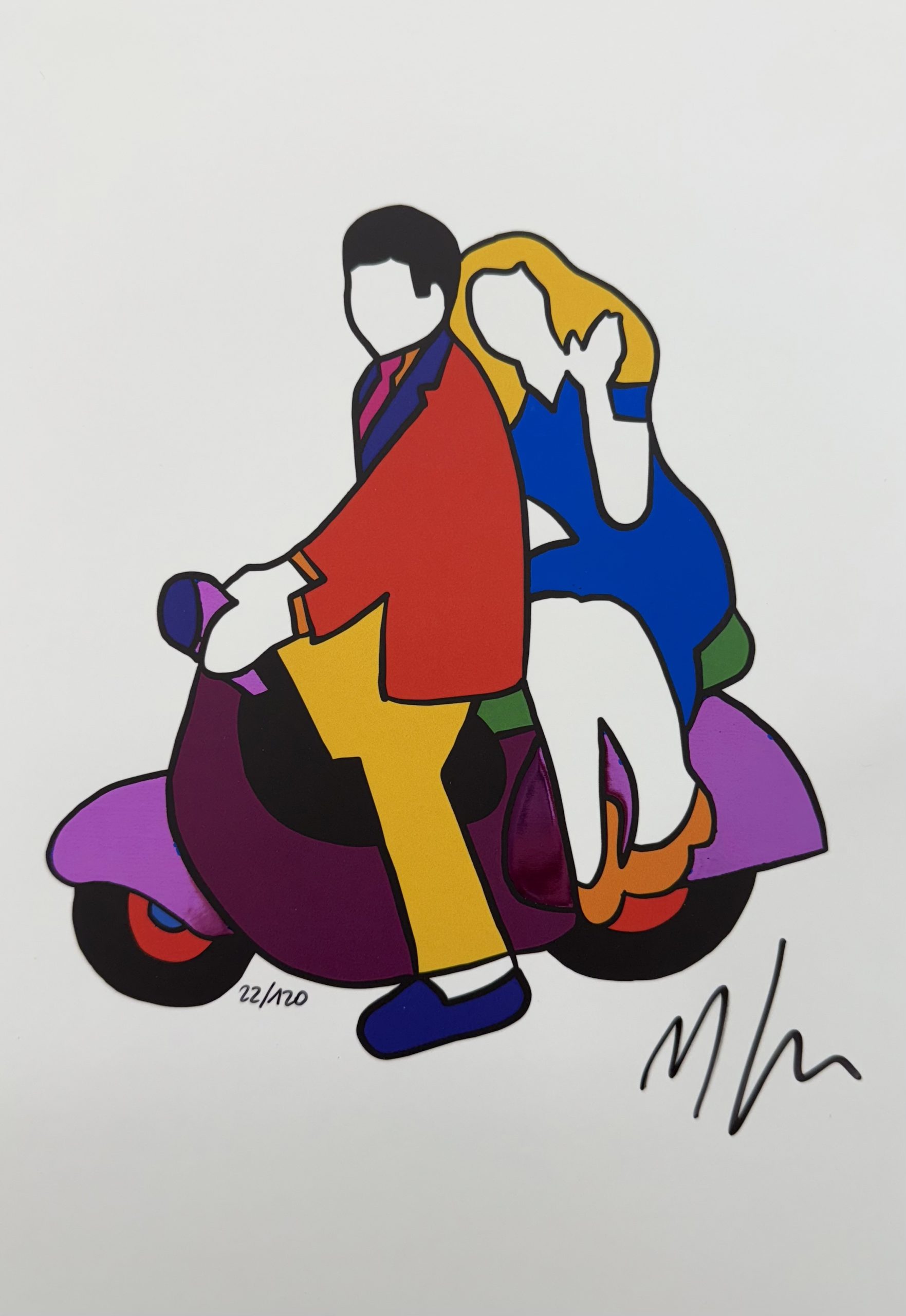 Marco Lodola | Vespa lover