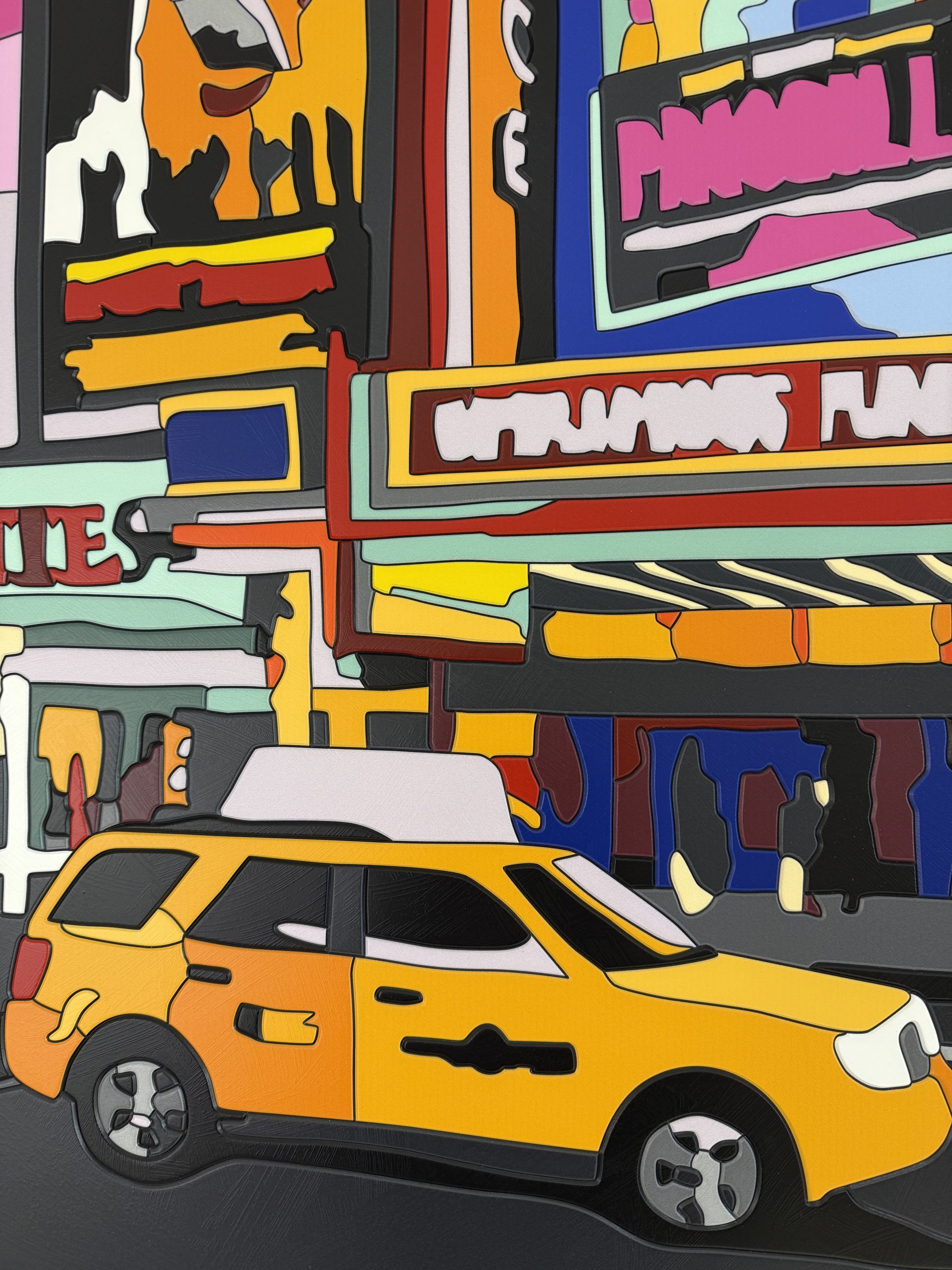 Ugo Nespolo | Broadway lights - immagine 7