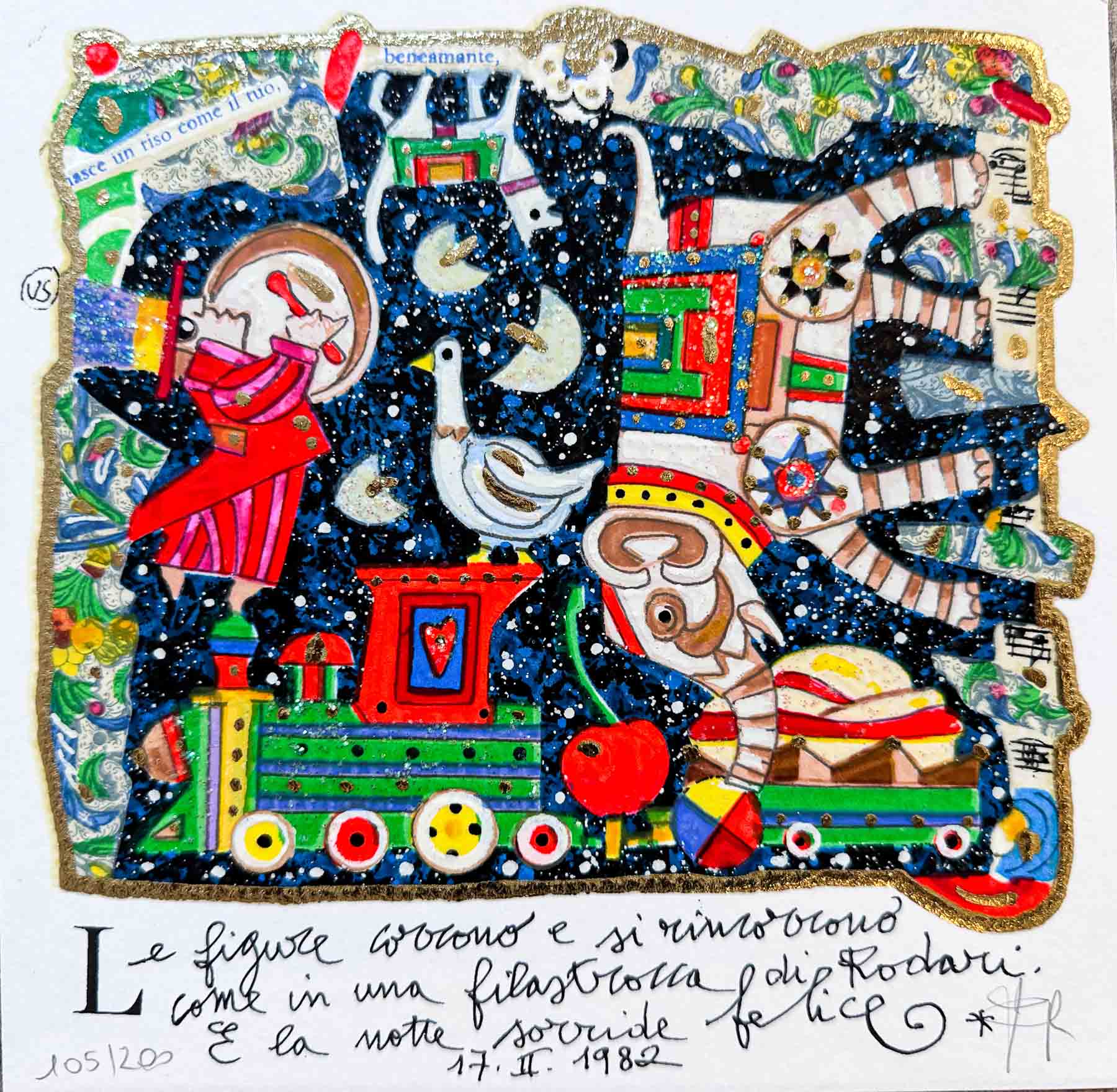 Francesco Musante | Le figure corrono e si rincorrono…