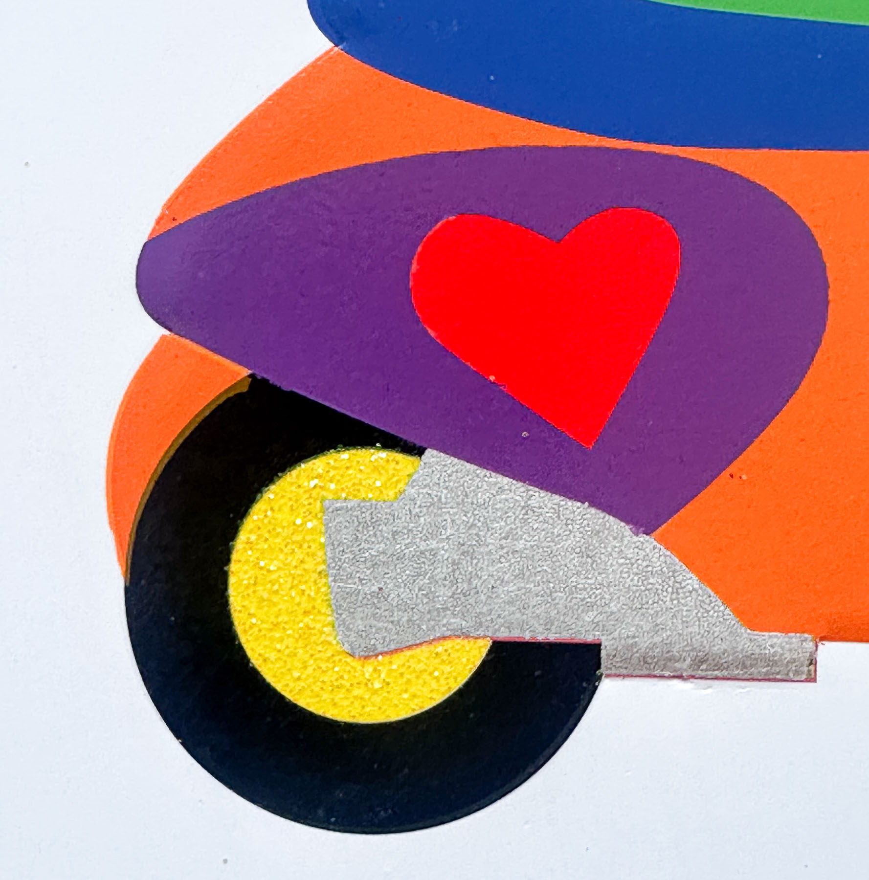 Marco Lodola | Kissing heart - immagine 3
