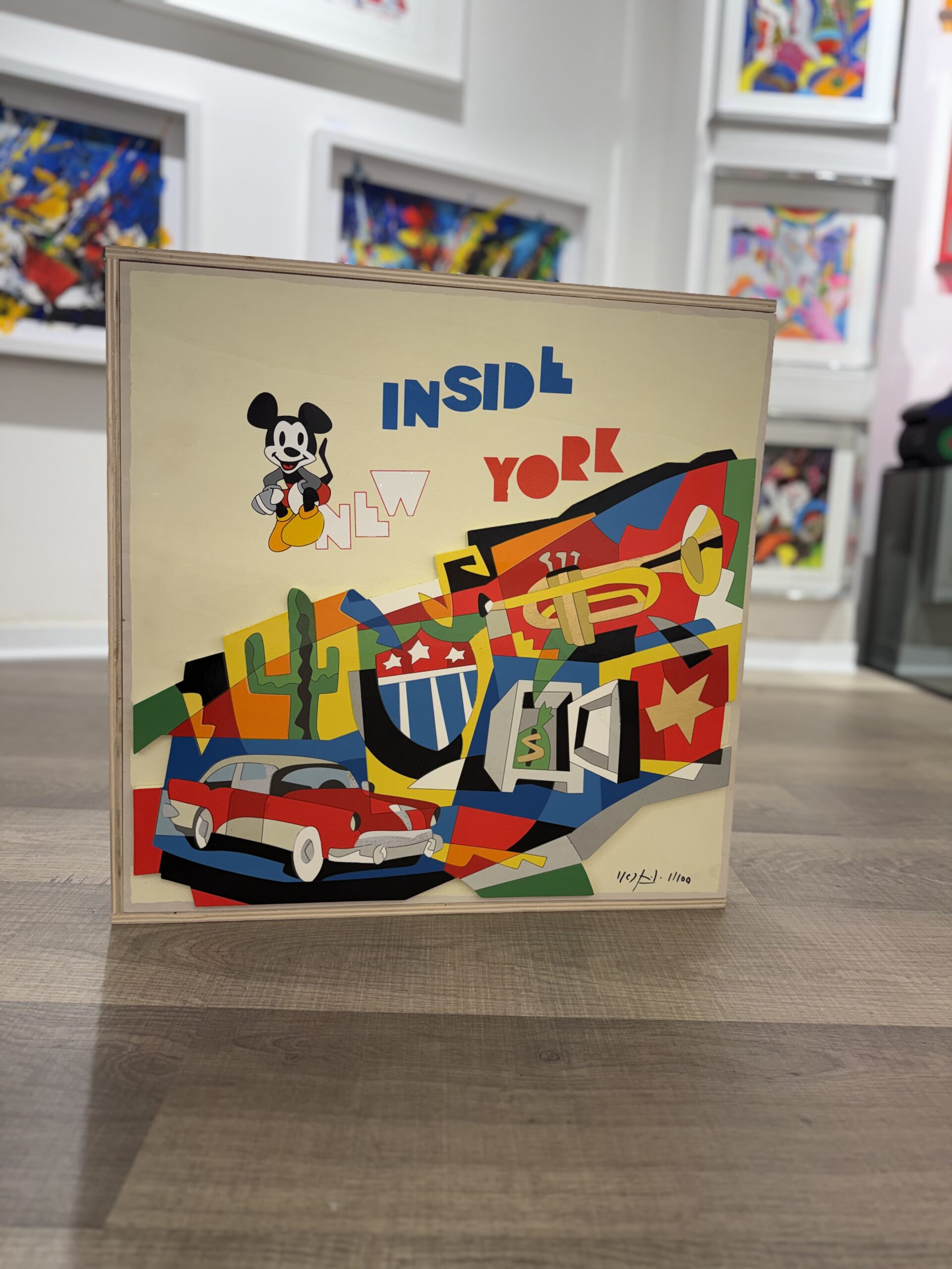 Ugo Nespolo |Cofanetto Inside New York - immagine 11
