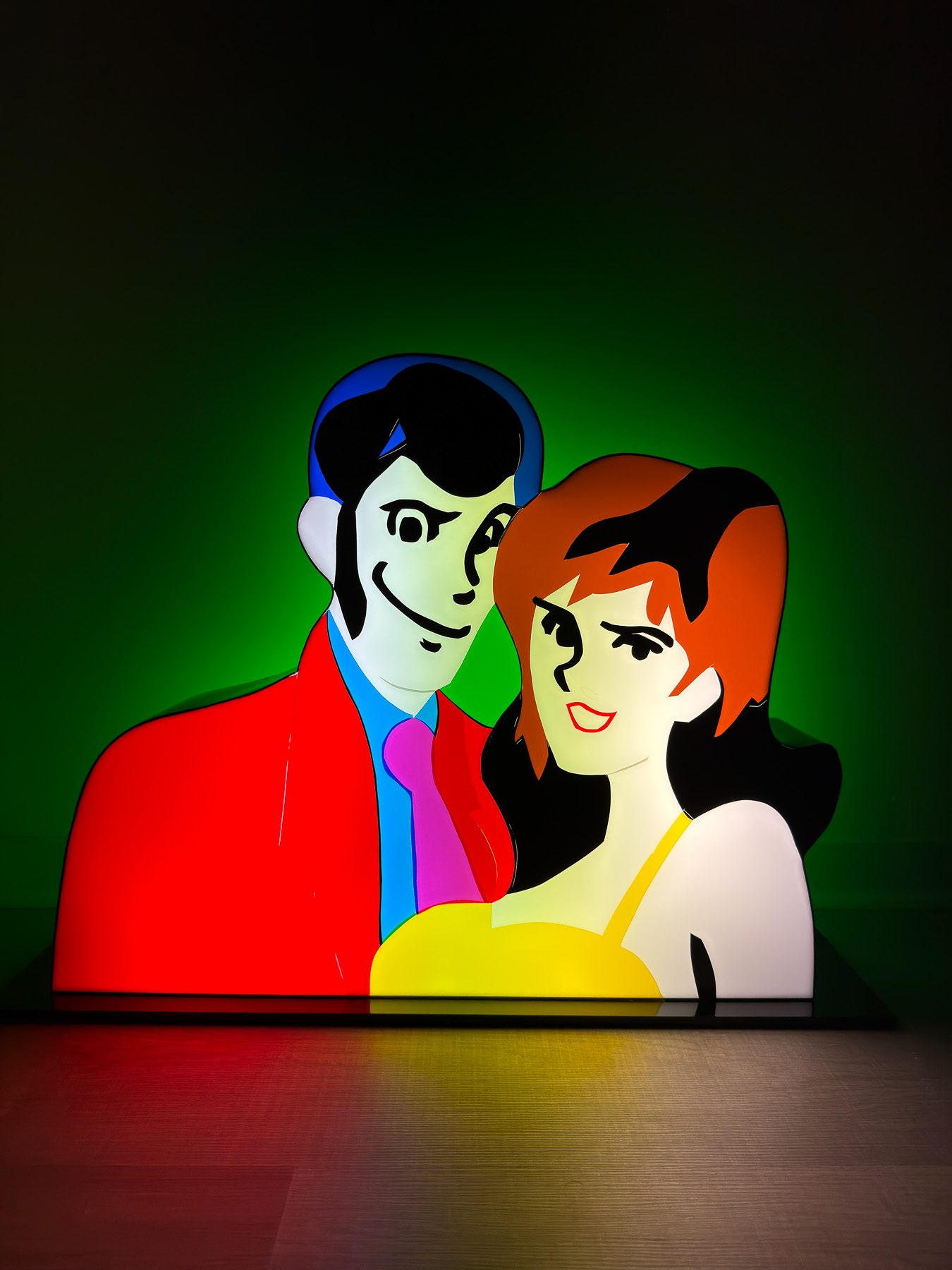 Marco Lodola | Lupin and Margot