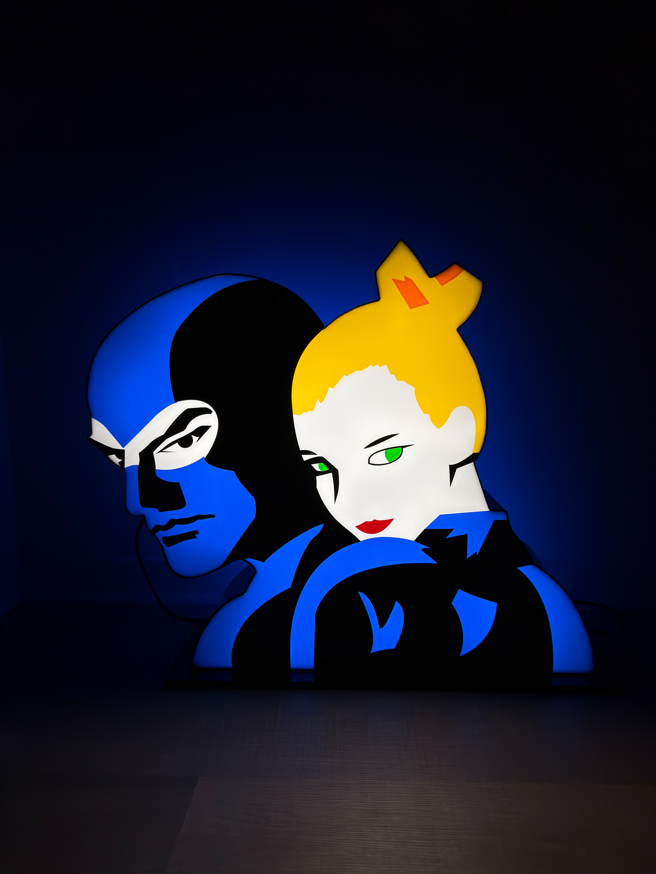 Marco Lodola | Diabolik and Eva Kant - immagine 2
