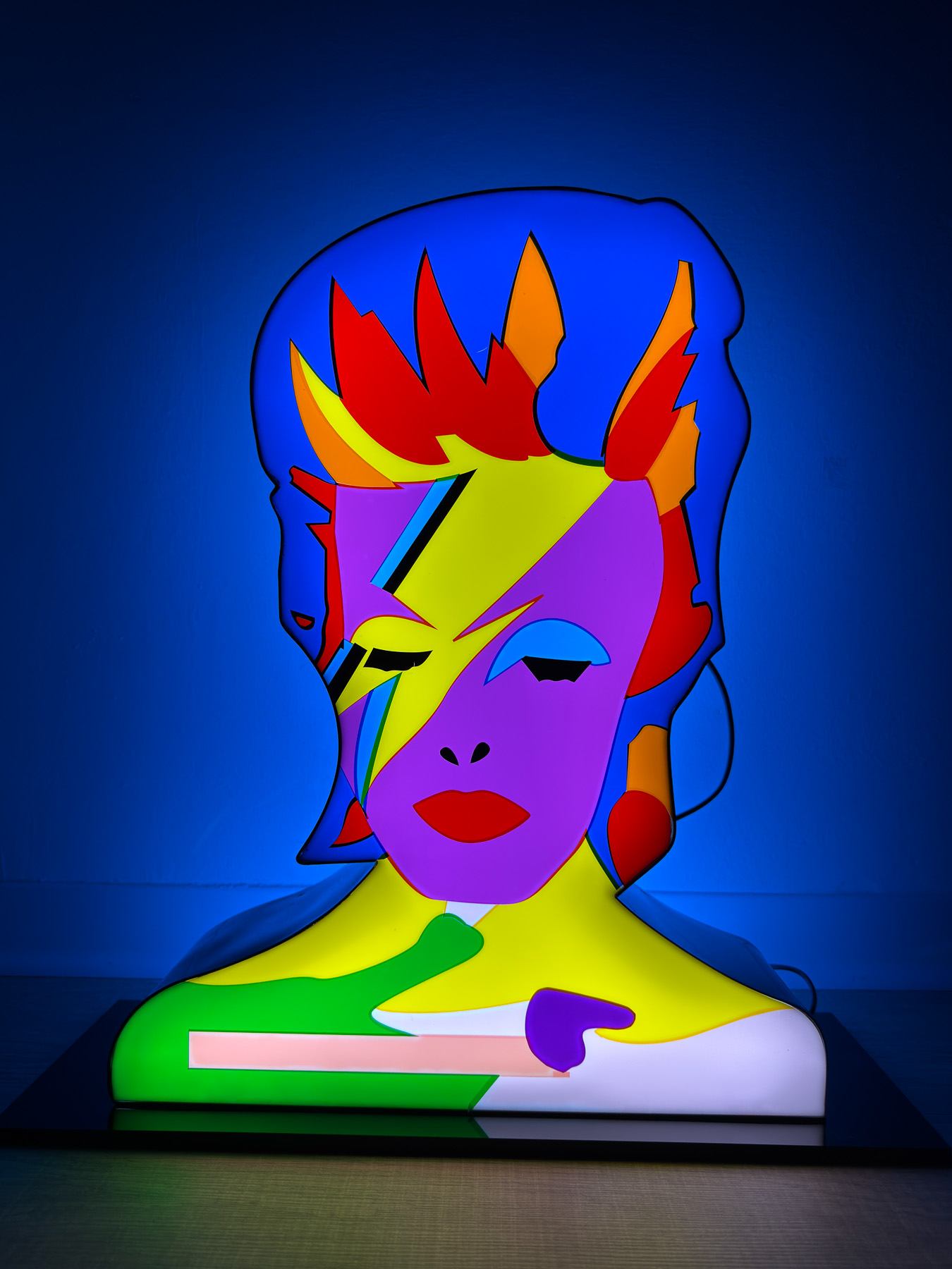 Marco Lodola | David Bowie