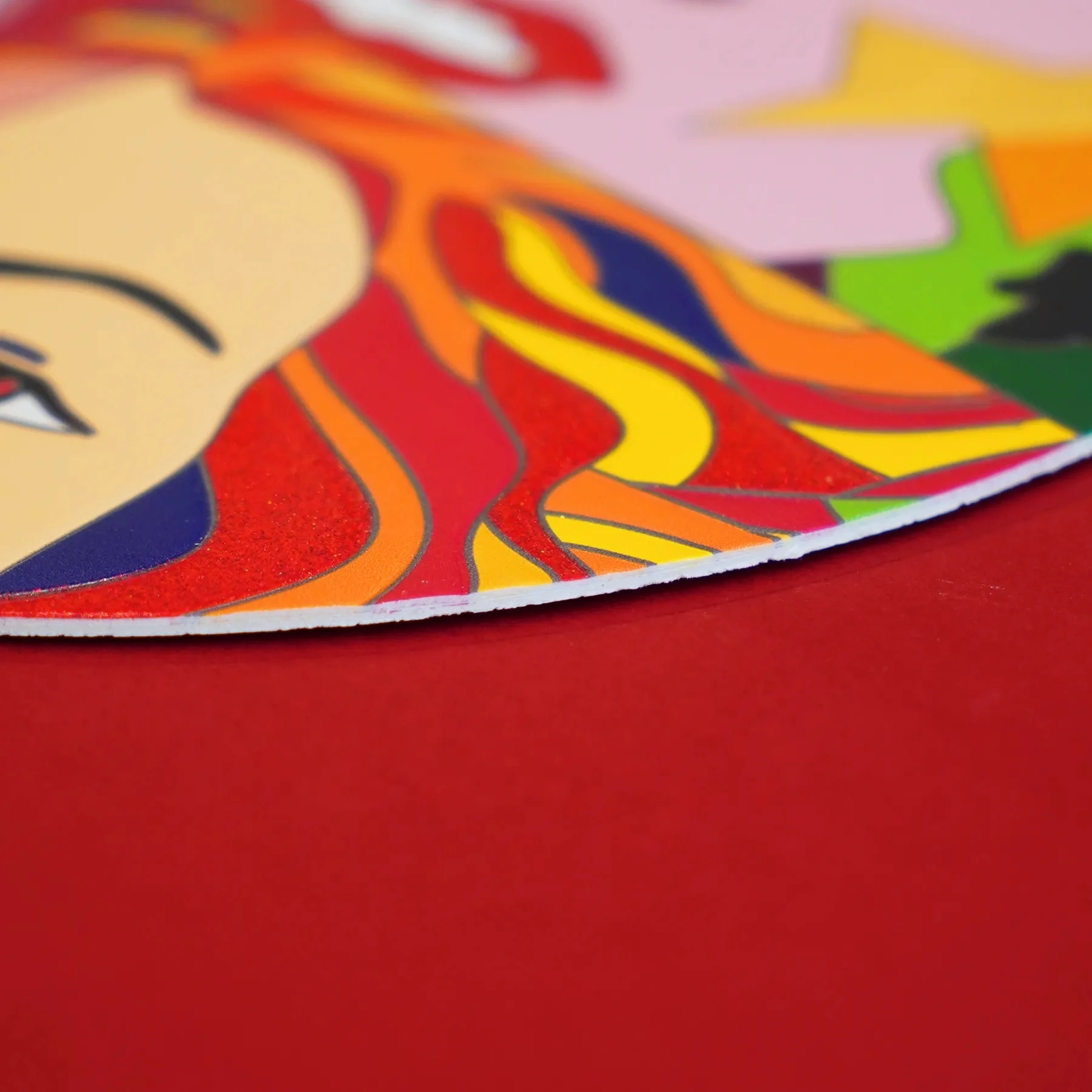 Ugo Nespolo | The woman's face - immagine 2