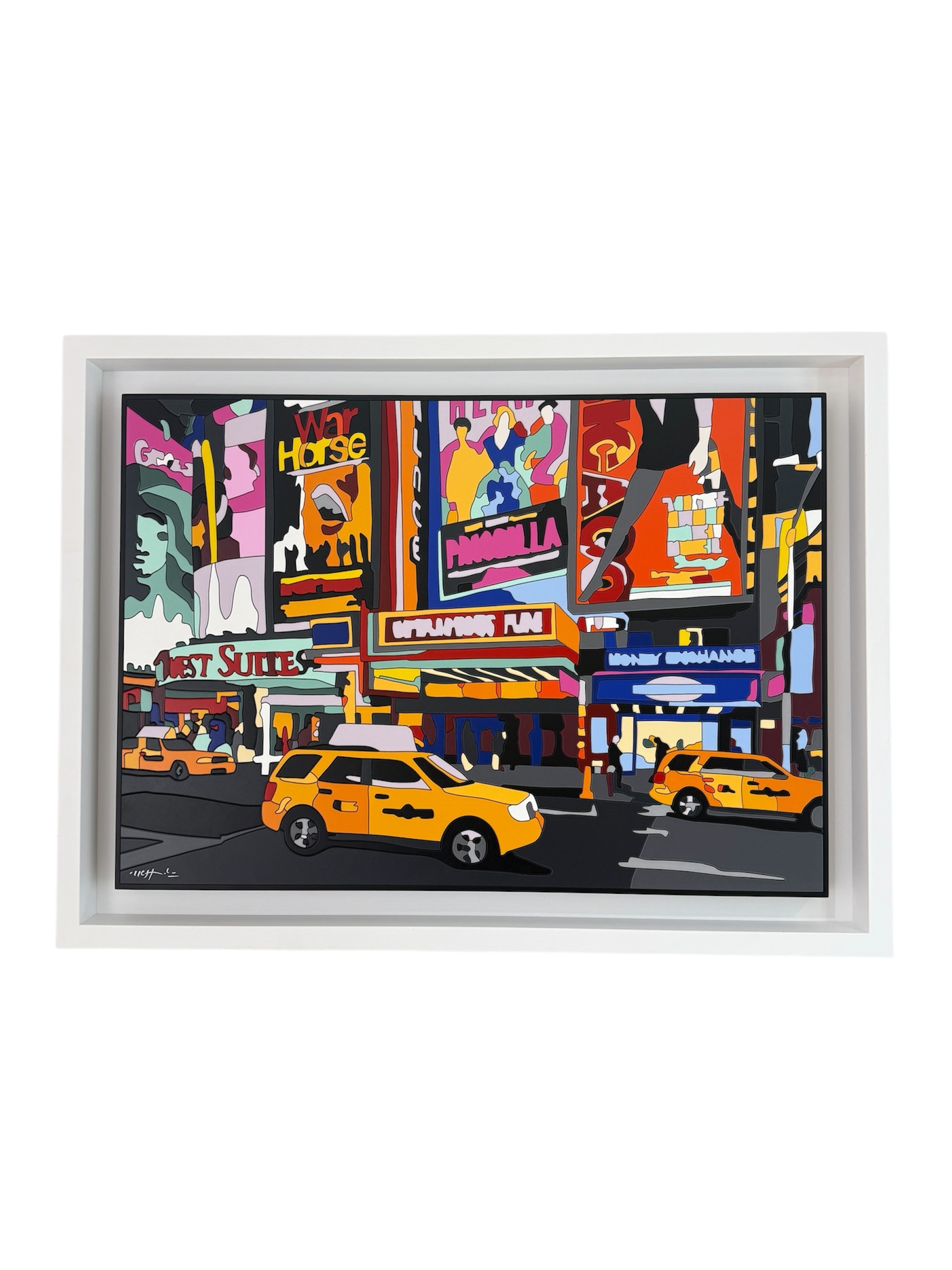 Ugo Nespolo | Broadway lights