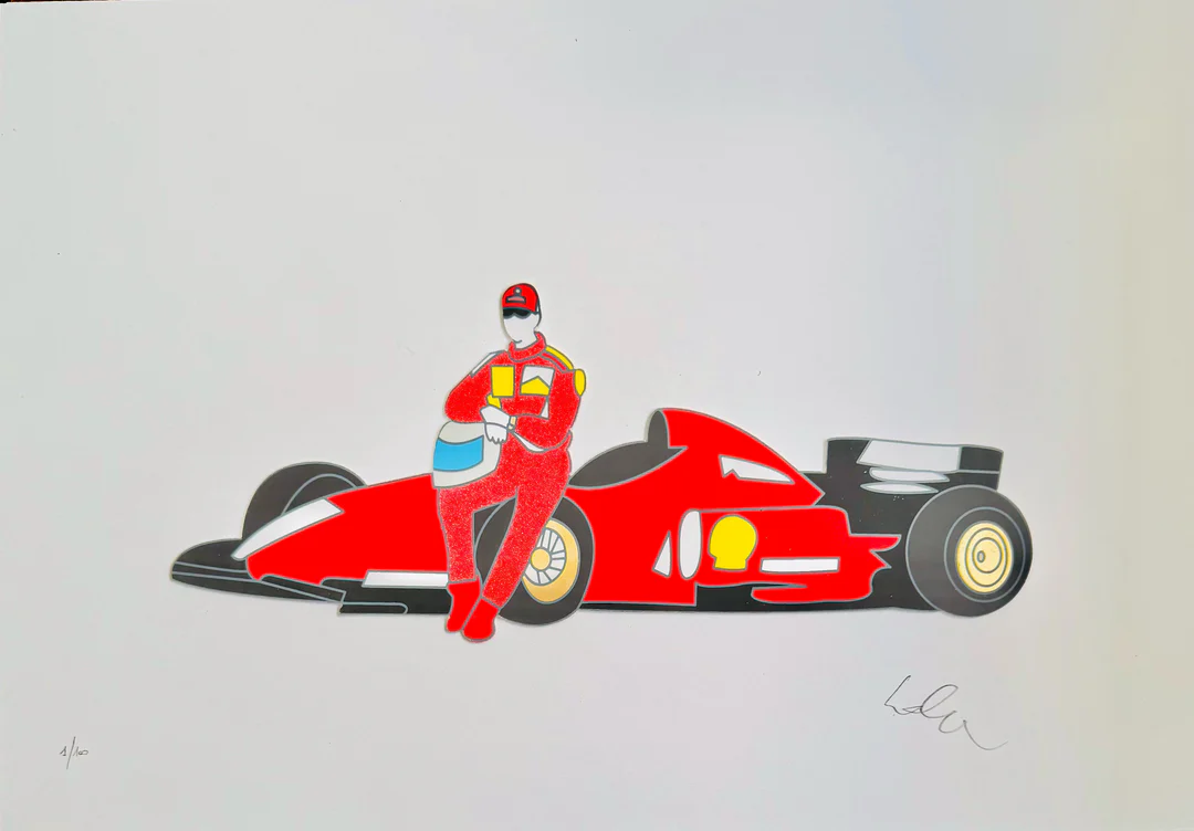 Marco Lodola | The red of a Legend