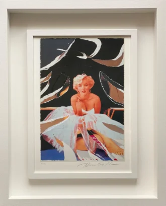 Mimmo Rotella | Marilyn bellezza eterna IX