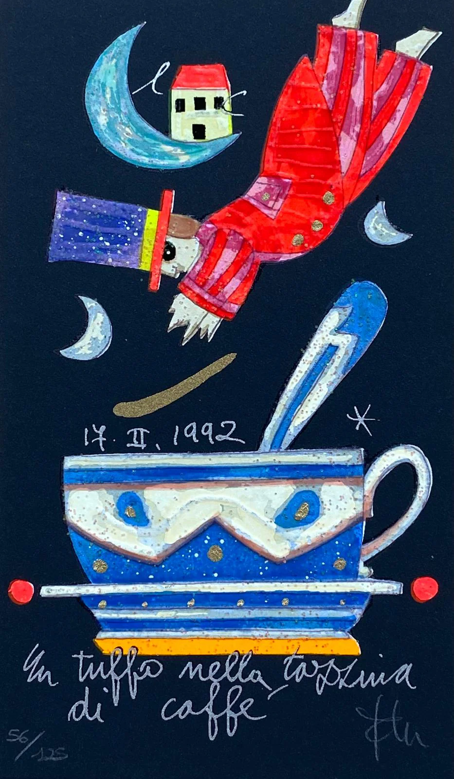 Francesco Musante | Un tuffo nella tazzina di caffè