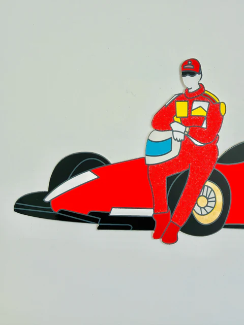 Marco Lodola | The red of a Legend - immagine 2