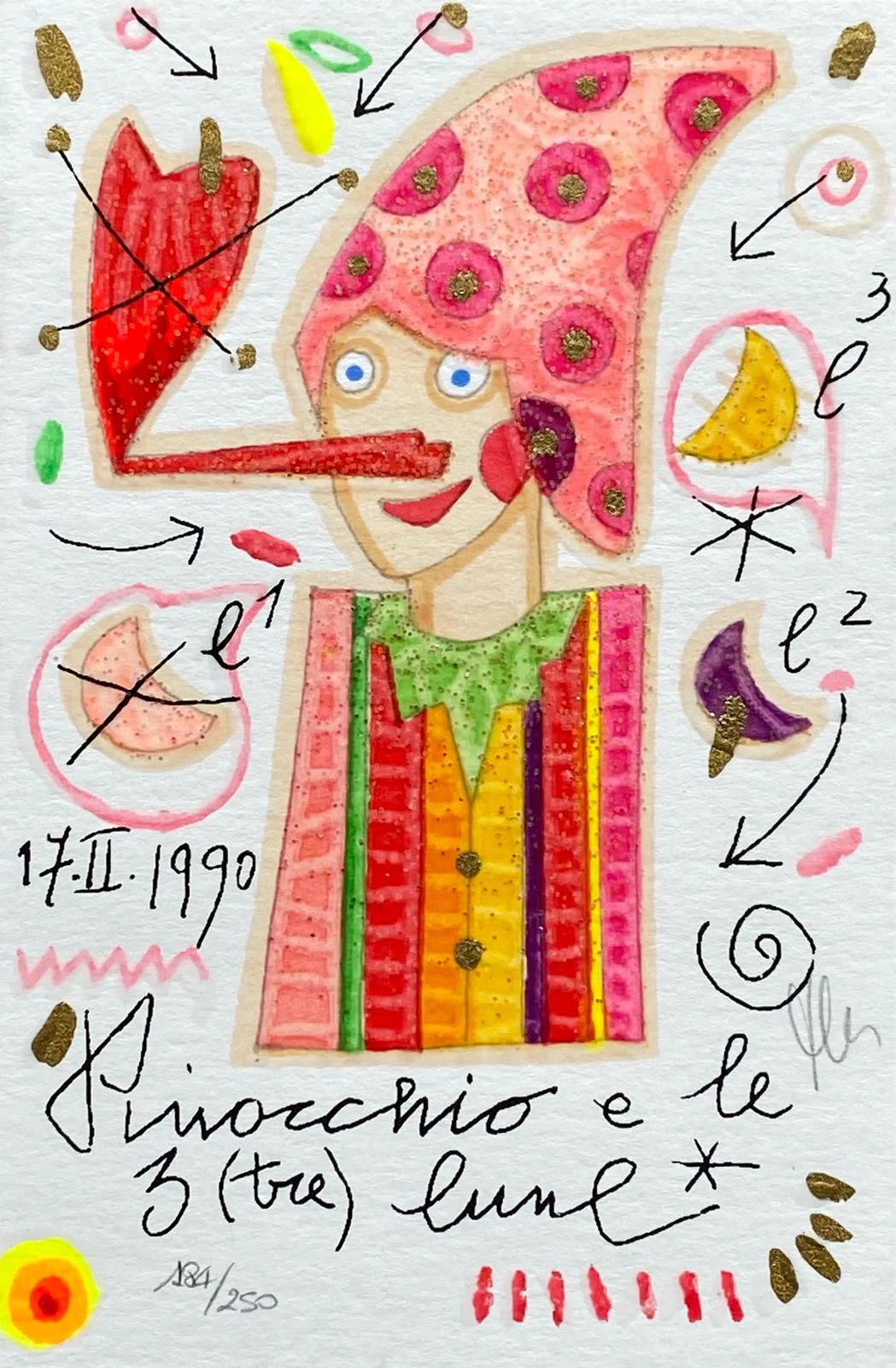 Francesco Musante | Pinocchio e le 3 (tre) lune