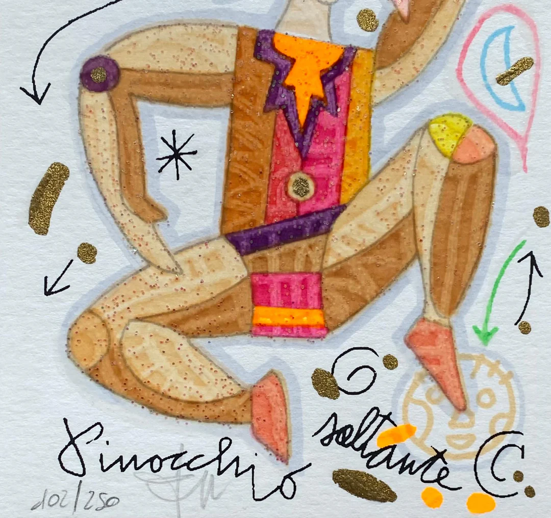 Francesco Musante | Pinocchio saltante - immagine 3