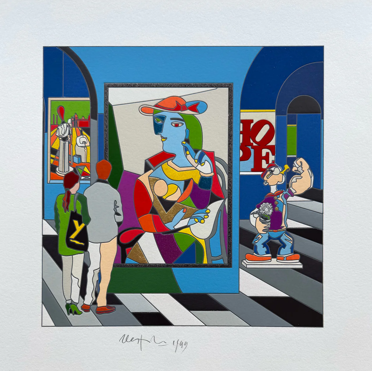 Ugo Nespolo | The viewer becomes the View