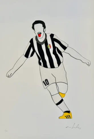 Marco Lodola | The black and white king