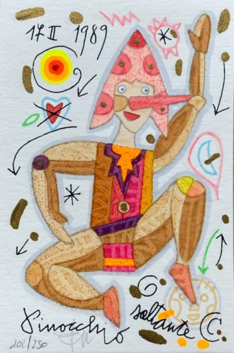Francesco Musante | Pinocchio saltante
