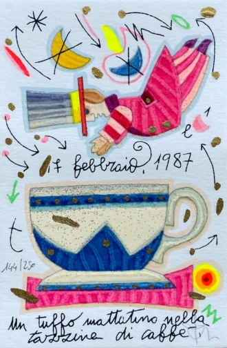Francesco Musante | Un tuffo mattutino nella tazzina di caffè