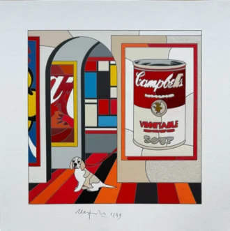 Ugo Nespolo | Soup-er vision