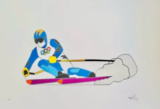 Marco Lodola | Velocity in White