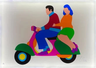 Marco Lodola | Vespa in Love PVC