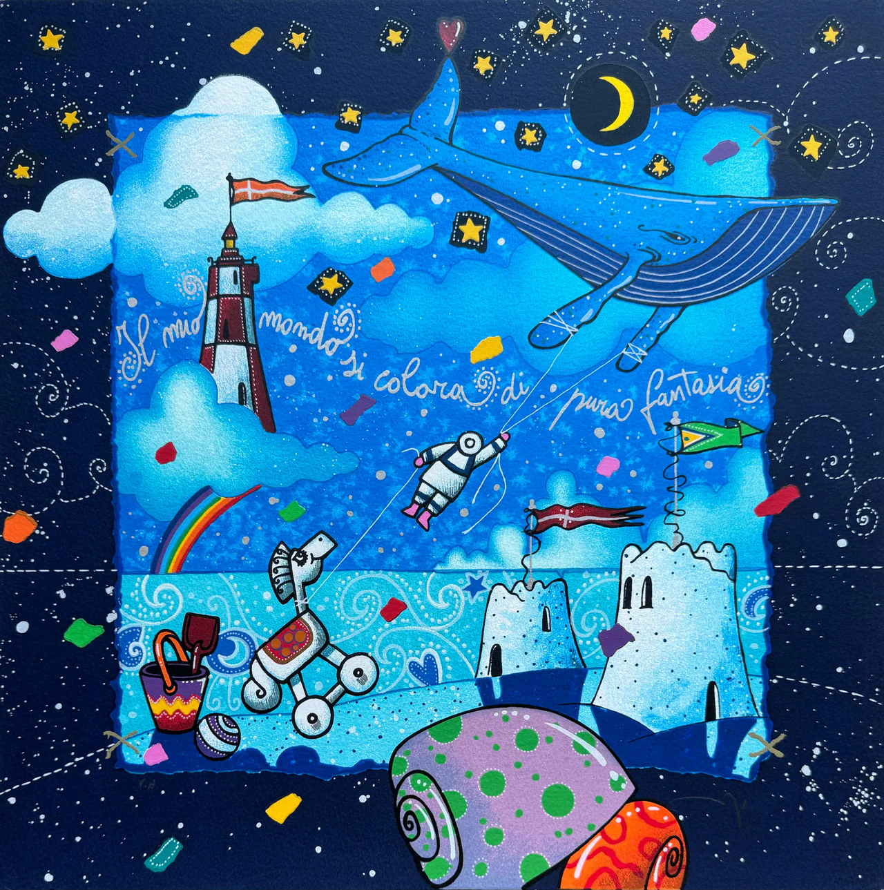 Andrea Agostini | Il mio mondo si colora di pura fantasia - immagine 5