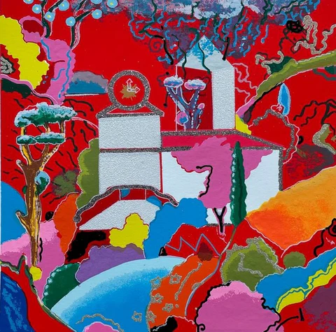 Luca Alinari | Paesaggio in rosso - immagine 3