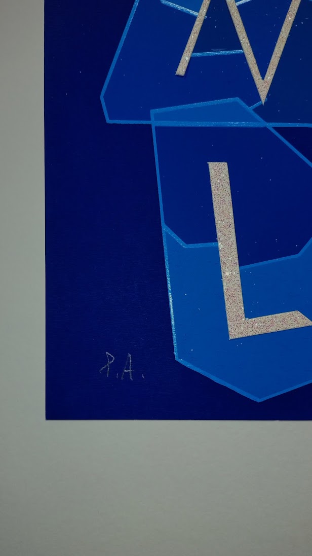 Ugo Nespolo | Fuck you blue - immagine 5