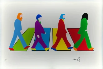 Marco Lodola | The Fab Four PVC