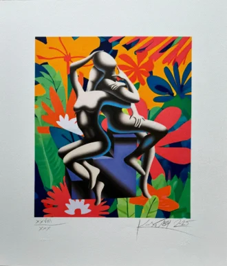 Mark Kostabi | Passione in fiore