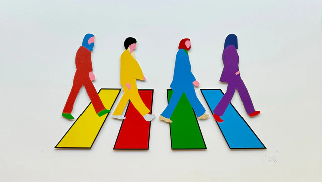 Marco Lodola | Abbey road (BIG)
