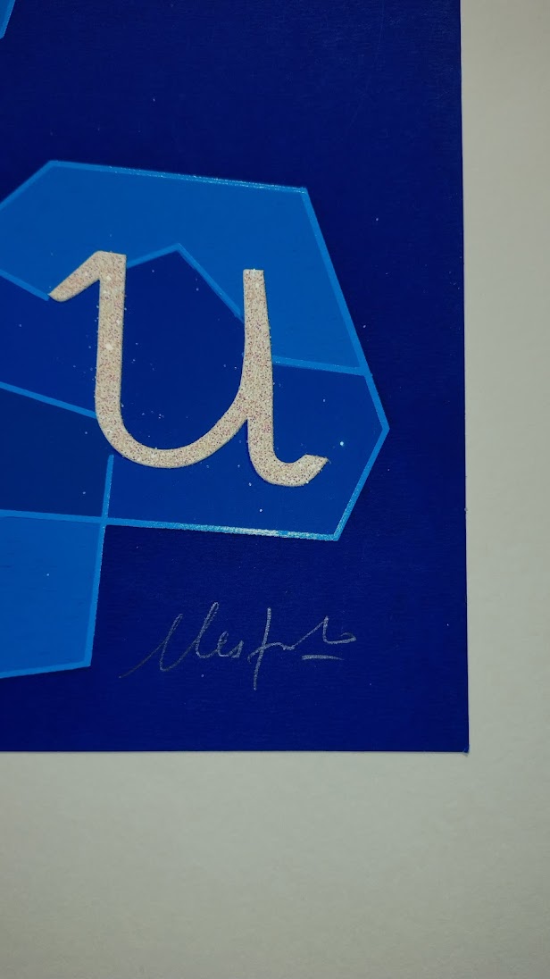 Ugo Nespolo | Fuck you blue - immagine 6