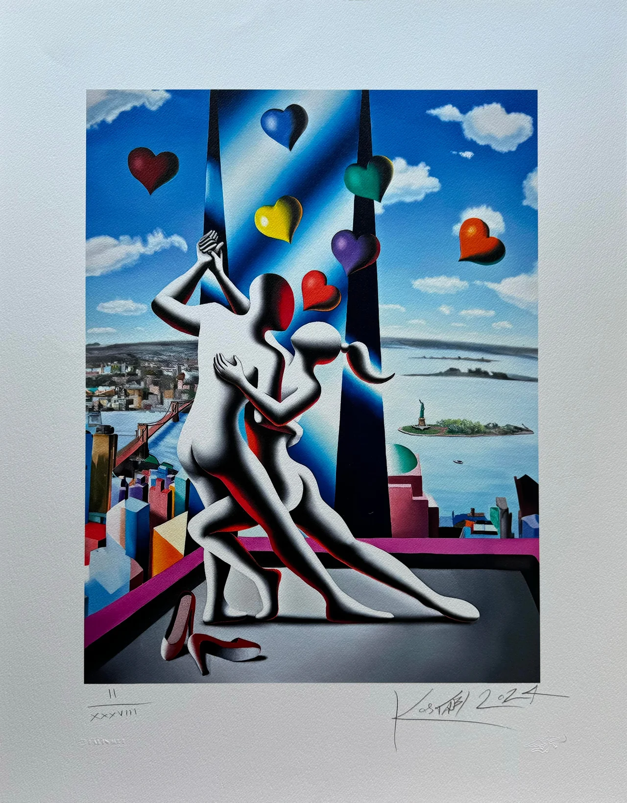 Mark Kostabi | City of dreams - immagine 2