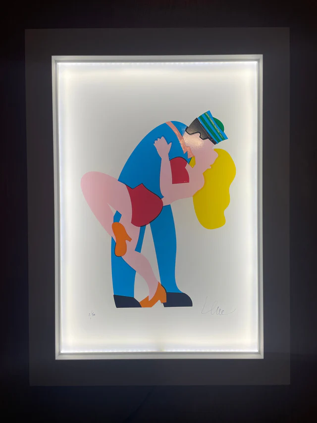 Marco Lodola | Bacio a Times Square PVC - immagine 3