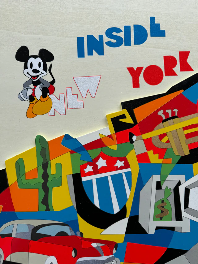 Ugo Nespolo |Cofanetto Inside New York - immagine 2