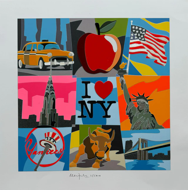 Ugo Nespolo |Cofanetto Inside New York - immagine 9