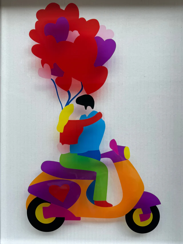 Marco Lodola | Forever hug - immagine 3